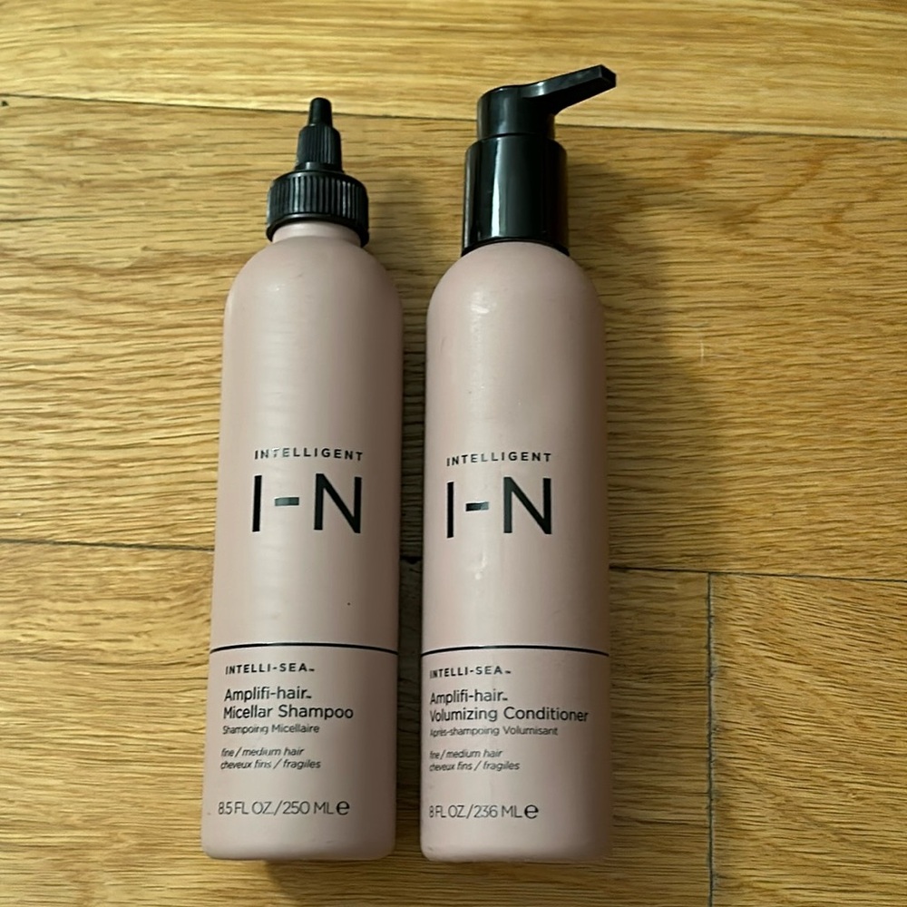NEW I-N Beauty Amplifi-hair Shampoo 8.5 fl oz and Conditioner 8 fl oz